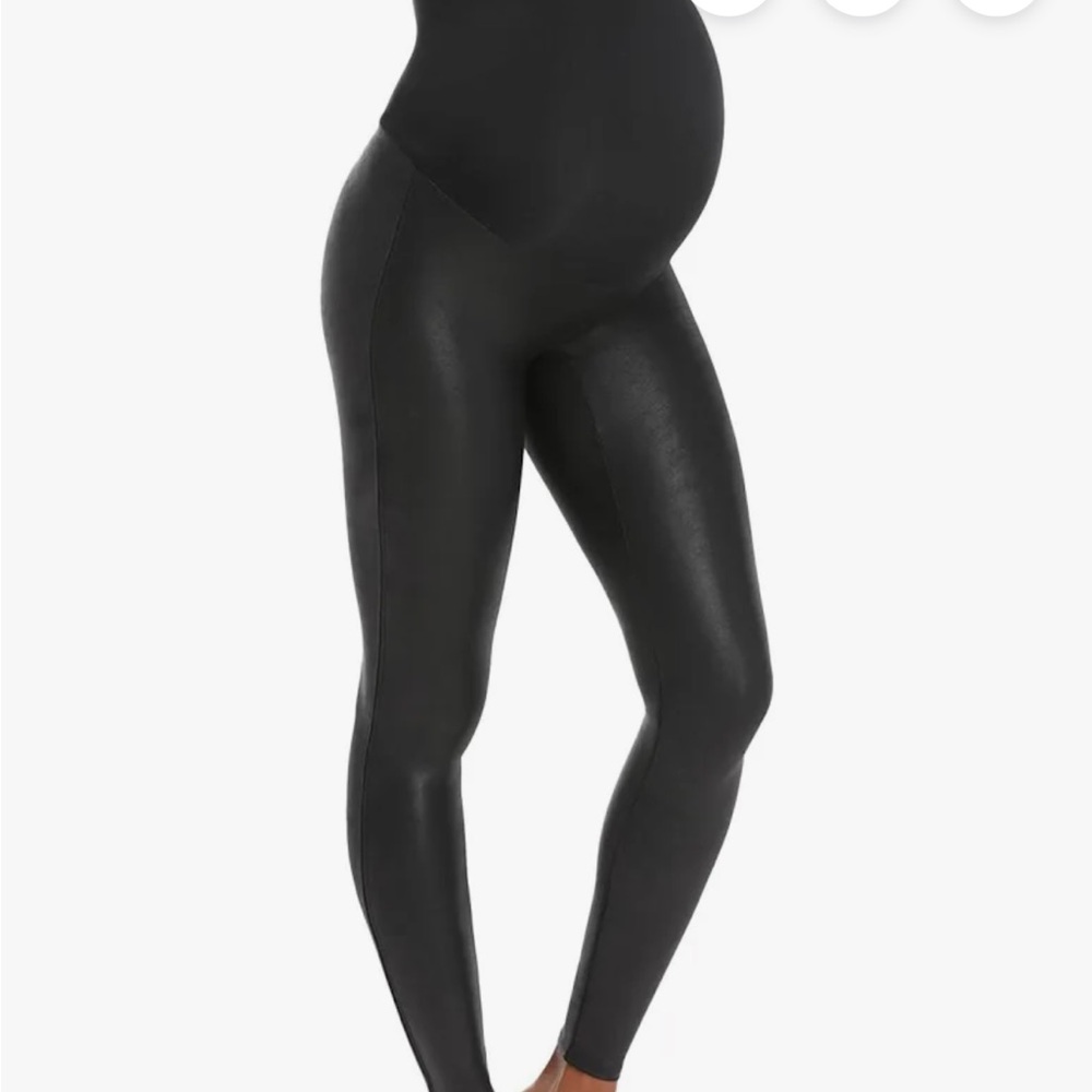 Spanx Women's Maternity Faux Leather
Leggings